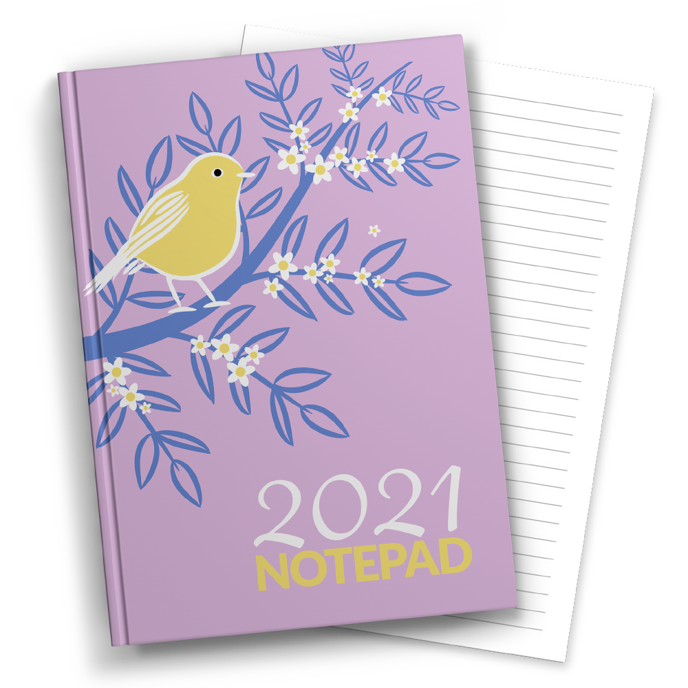 A5 Ringbound Plain Pads