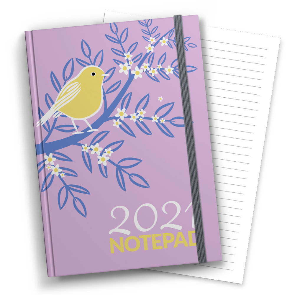A4 Hardback Lined Notebook
