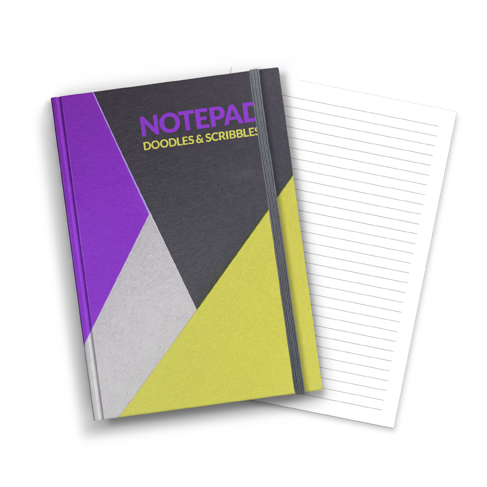 A5 Hardback Lined Notebook