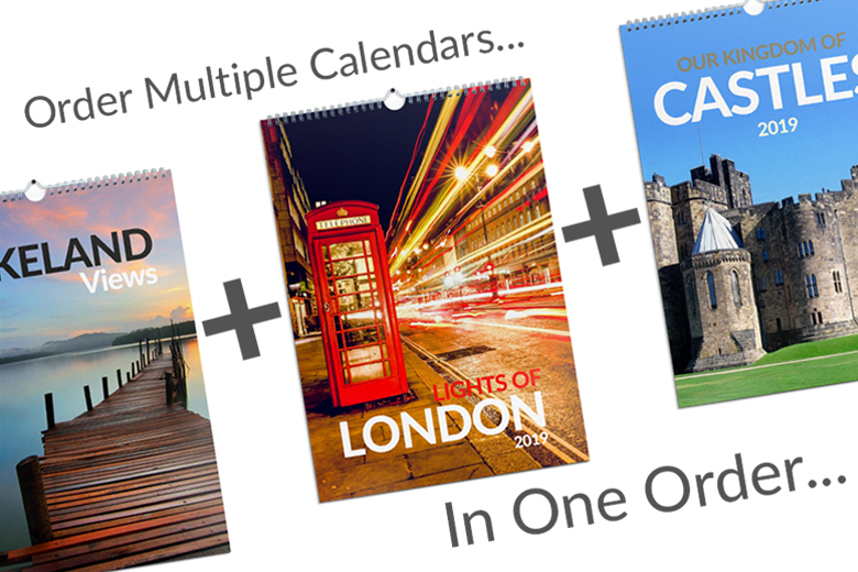 Order multiple calendars in one order to save money