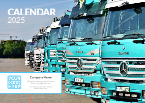 Shipping Calendar - Template 2