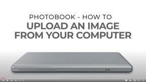 Photobook - Upload image from computer