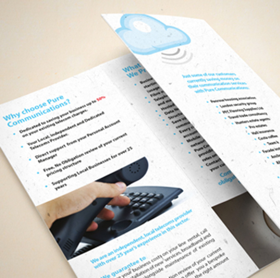 150gsm Matt/Bond Folded Flyers