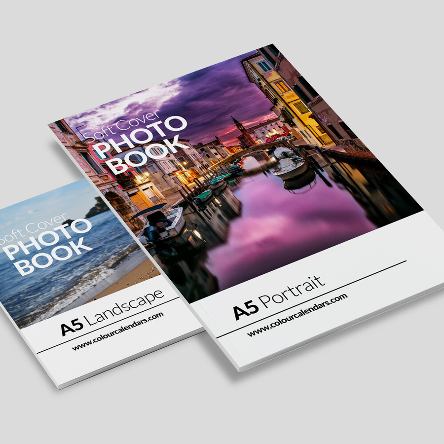 A5 Portrait/Landscape Softcover Book