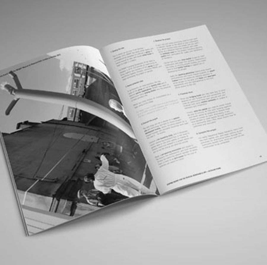 A6 Stapled Booklet - Mono